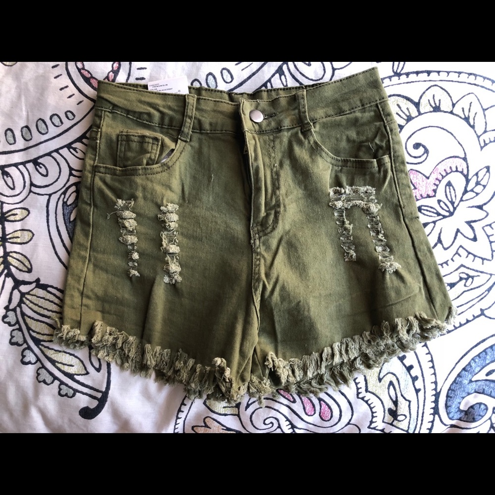 High Waisted Jean Shorts | FITS MORE LIKE A SMALL
